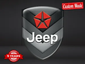 Jeep Autocollants Logo Auto Résistants Pro Qualité